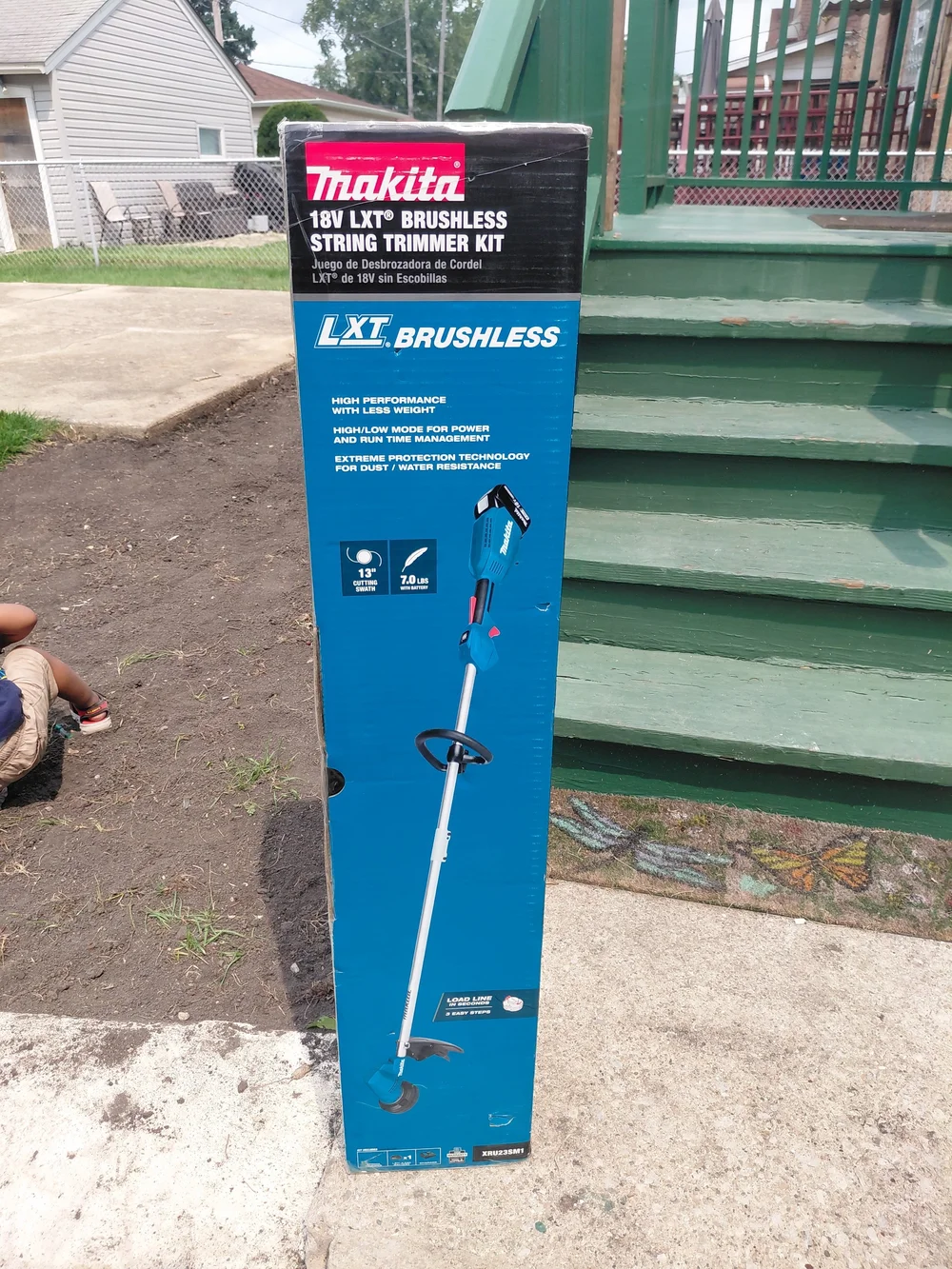18V LXT Brushless String Trimmer Kit - Blue/Black